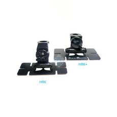 안테나 지지대 차량용 접착식 경량 디지털 안테나거치대 접착식 고이득 신호 증폭 안정성 강화, 블랙 HRk 10x4cm