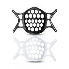 마스크 속 편안한 숨쉬기 가드 5P 화이트, 5개