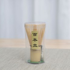 명월당 프리미엄 100% 대나무 말차 격불용 친환경 차선 연습용 전문가용, 내추럴 대나무 색상, 중급자용 100본, 1개