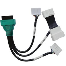 모델 3/Y/X/S CAN 진단 OBD 3-in-1 하네스 케이블 OBD2 스캐너 어댑터 버스 데이터 읽기 도구 커넥터 그린 30CM, 모델 3/Y/X/S CAN 진단 OBD 3-in-1 하