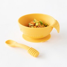 [범킨스] 자기주도 이유식 흡착볼 + 스푼 세트, 단일, 1개