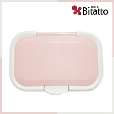 [비타토 탈부착 물티슈캡] 일반형 원터치 플러스 4종세트(미니캡증정), 1개, 화이트핑크 4개