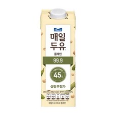 매일두유 99.9 950ml X20팩/무가당두유/고단백두유/무배, 20개