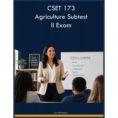 (영문도서)CSET 173 Agriculture Subtest II Exam Paperback, Yrt Educational Group, English, 9798240938511