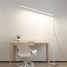 SASAKO 무선리모컨 LED 거실 장스탠드 일자 기둥 조명 3색조절, 초장형 100cm(모드&조도 자유조절)