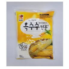 가공식품 옥수수전분 400g 뚜레반, 1개