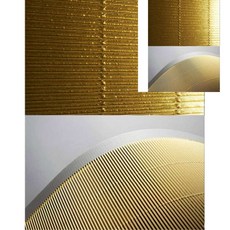 삼땨 팬시메탈골판지 G2 2절 280g 금색 775x545 장 초등미술재료 공예용품 어린이미술용품