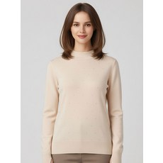 데니스골프 25FW 여성 스파클 드롭 니트 RAQFLSP151