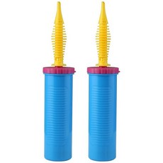 KAWKALSH 풍선 펌프 휴대용 양방향 듀얼 액션 풍선용 핸드 블로어 에어 펌퍼 풍선 팽창기 펌핑 수동 풍선 팽창기 기계 (2팩), 풍선 펌프 핸드 헬드, 풍선용 팽창기 에어 펌프 - 양