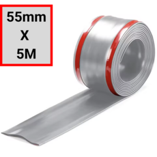 대불가이즈 55mm x 5M 자르는 전선 몰딩 테이프 가리개 전기선커버 배선테이프 잘라쓰는 pvc사각몰드, 그레이, 1개