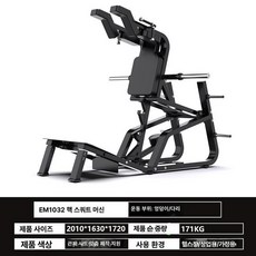 브이스쿼트기구 하체 핵스쿼트 홈짐 바벨 웨이트랙 헬스장 헬스기구 플러그피트니스 엉덩이, EM1032 하이 G 스쿼트 기구