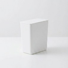 마케즈 270도 완전 오픈 컴팩트 더스트 박스 미니 휴지통 쓰레기통, 화이트 1개