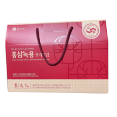 종근당건강 홍삼녹용 프리미엄, 30회분, 4개