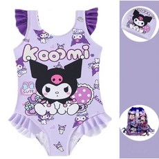 ROZI 산리오 시나모롤 마이멜로디 쿠로미 여름 원피스 수영복 여아 유아 옷