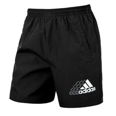 adidas 愛迪達 LOGO印花運動短褲