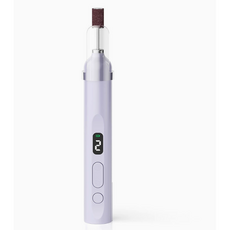 AURRA 휴대용 겔 네일 네일 드릴 가정용 손톱 케어 USB 충전 가능, 1개, 보라색 1개, 보라색