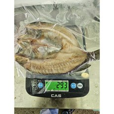 국내산 반건조 우럭 대사이즈(생물 1kg), 1개, 300g