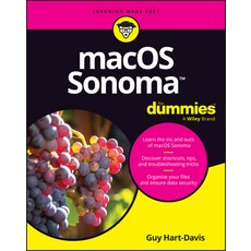 (영문도서) Macos Sonoma for Dummies Paperback, English, 9781394219759