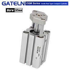 SMC형 에어 실린더 CDQ2B32 50 CDQMB32 로드형 CQMB32 가이드 컴팩트, Stroke 75mm, 1개