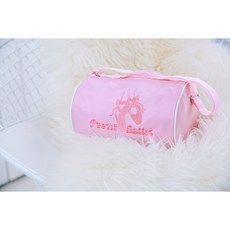 [엘레네키즈]발레가방 핑크발레가방 핑크발레 프렌치자수발레가방 토슈즈발레가방 발레리나가방 망치가방