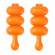 리빙스튜디오 3초 주먹밥 메이커, 2개, 오렌지베어