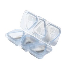 일본제 3구 연결형 삼각김밥 메이커, 5개, 단일