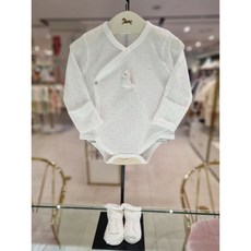 [백화점 정품] 에뜨와 신생아 순면 사계절 배냇 슈트 바디수트 X 양말세트