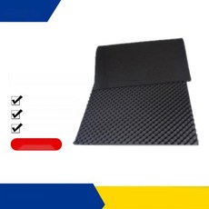 [보일러실 방음] 방음스펀지 소음방지 흡음재 방음방진패드, 기타 사이즈 문의