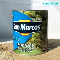 산마르코스 할라피뇨 슬라이스 할라피뇨 페퍼 피클 2.8kg