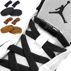 베델루스 초간편 매듭없는 운동화끈 고정클립 고무줄 신발끈 2켤레세트