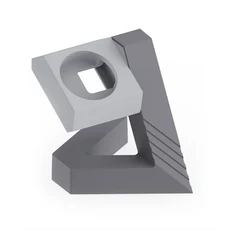 Xiaomi Watch S4/S4Sport/S3/S2/2Pro/H1 용 PC 기하학 시계 스탠드 스마트 도크 충전기 어댑터 액세서리, 03 Gray Gray