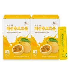 컬러에너지 패션후르츠즙 14포100% NFC 패션프루트 비타민C, 280g