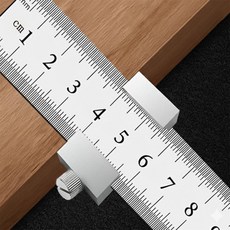 착한장터 마킹게이지 스틸자 40cm 목공용마킹자마킹게이지