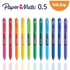 페이퍼메이트 잉크조이 젤펜 0.5mm, 잉크조이0.5-Jet Black