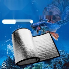 단열시트 어항 파충류용 열반사필름 히팅 보온패드, 1. 16x16cm