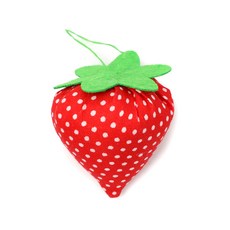 BIGHAPPY 딸기모양 핀쿠션 바늘홀더 DIY 재봉 공예 바느질 용품