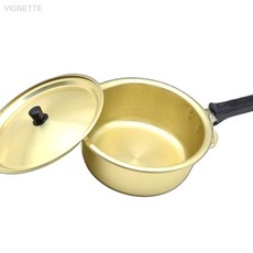 레트로 양은 편수 냄비 16cm 등산 캠핑용, 상세페이지 기재