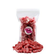 Smarty Stop 사워 리코리시 트위스트 바이트 젤리 사탕 (딸기 454g), 1개