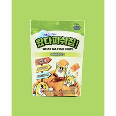 왔다피쉬칩 와사비마요맛 다이어트 단백질스낵 어포튀각 건강과자, 10개, 30g