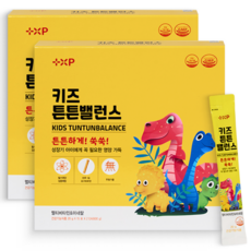 키즈액상비타민 키즈튼튼밸런스 미네랄 어린이 아이 유아 쑥쑥 튼튼 무가당 요구르트맛, 2박스, 30회분