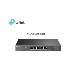 TP-LINK TL-SG105PP-M2 5埠 2.5G 桌上型交換器 含4埠 PoE 網路交換器, 1個, 促銷(領券折)