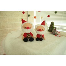 [컨츄리 인형 DIY] 마리돌 mini 싱글벙글 산타 만들기, 1개