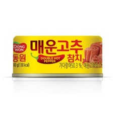 동원 매운 고추참치 통조림, 90g, 7개