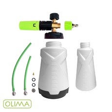 OLIMA 雙用泡沫PA壺, 1個, OLIMA綠