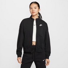 나이키 여성 운동복 클럽 플리스 루즈 루즈핏 오버핏 트랙 재킷 바람막이 010 176707