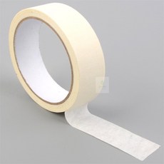 마스킹종이테이프 보양테이프 페인트오염방지 페인트도구 용품, 마스킹종이테이프25mm, 1개