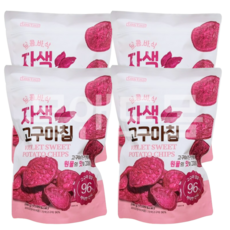 자색 고구마칩 240g, 4개