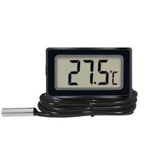 파충류 히터 적외선 거북이 일광욕 슈가글라이더 발열, 디지털 온도계, 1개, 1L