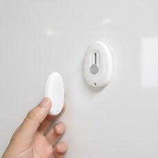 소요상점 세라믹 현관 자석 택배칼, 2개, 화이트