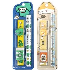 냥냥 부부코 캐릭터 문구세트(12개) 어린이집 유치원 단체 대량주문 행사 판촉물 _TCSh-A001, 단품